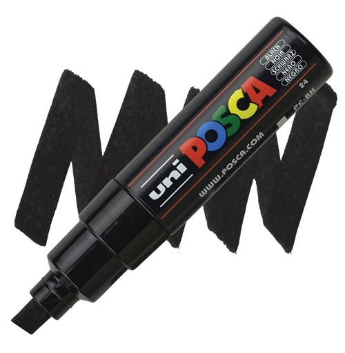 Uni Marking Pen Posca 8K Black 6 T