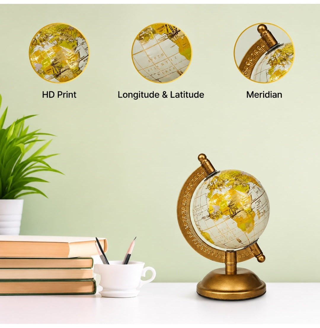 Buy Classic Loope Voyager World Globe With Gold Meridian - Loope