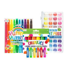 Paint & Crayons