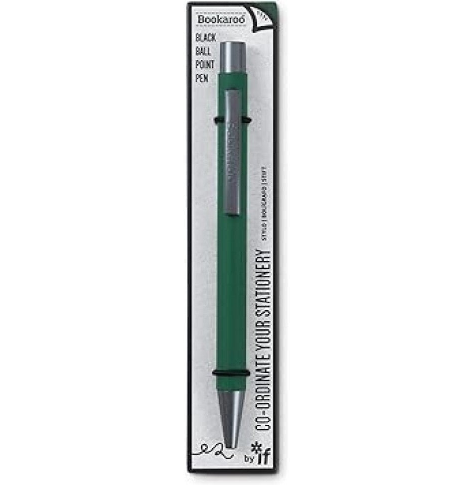 IfBookaroo Forest Green Pen Effortless Elegance For Your Writing