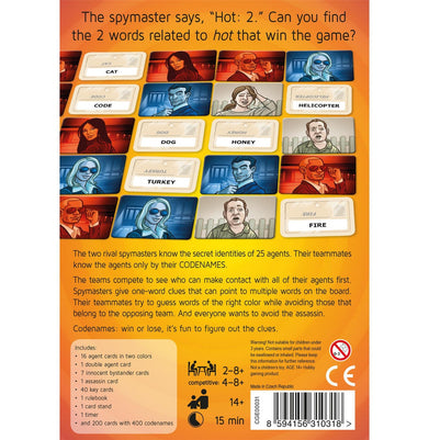 imagCodenames Board Game 10%OFF, Beyond Books, Board Games, Codenames Board Game, Toys & Games crossword.in