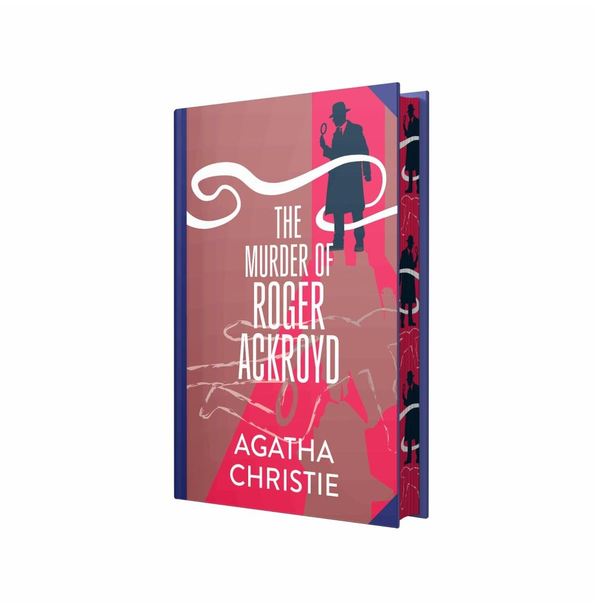 The Murder Of Roger Ackroyd (Hercule Poirot) By Agatha Christie : Wilco Classics Sprayed Edge Premium Hardback Edition