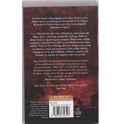 imagEMPIRE OF THE MOGHUL: RAIDERS FROM THE NORTH Mass Market Paperback Rutherford Alex