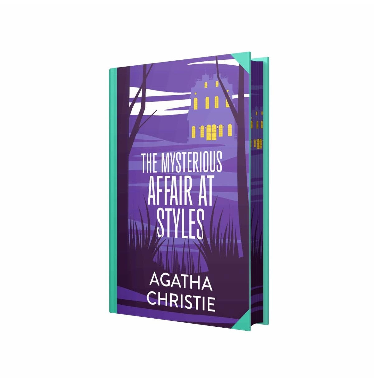 The Mysterious Affair At Styles (Poirot) By Agatha Christie : Wilco Classics Sprayed Edge Premium Hardback Edition