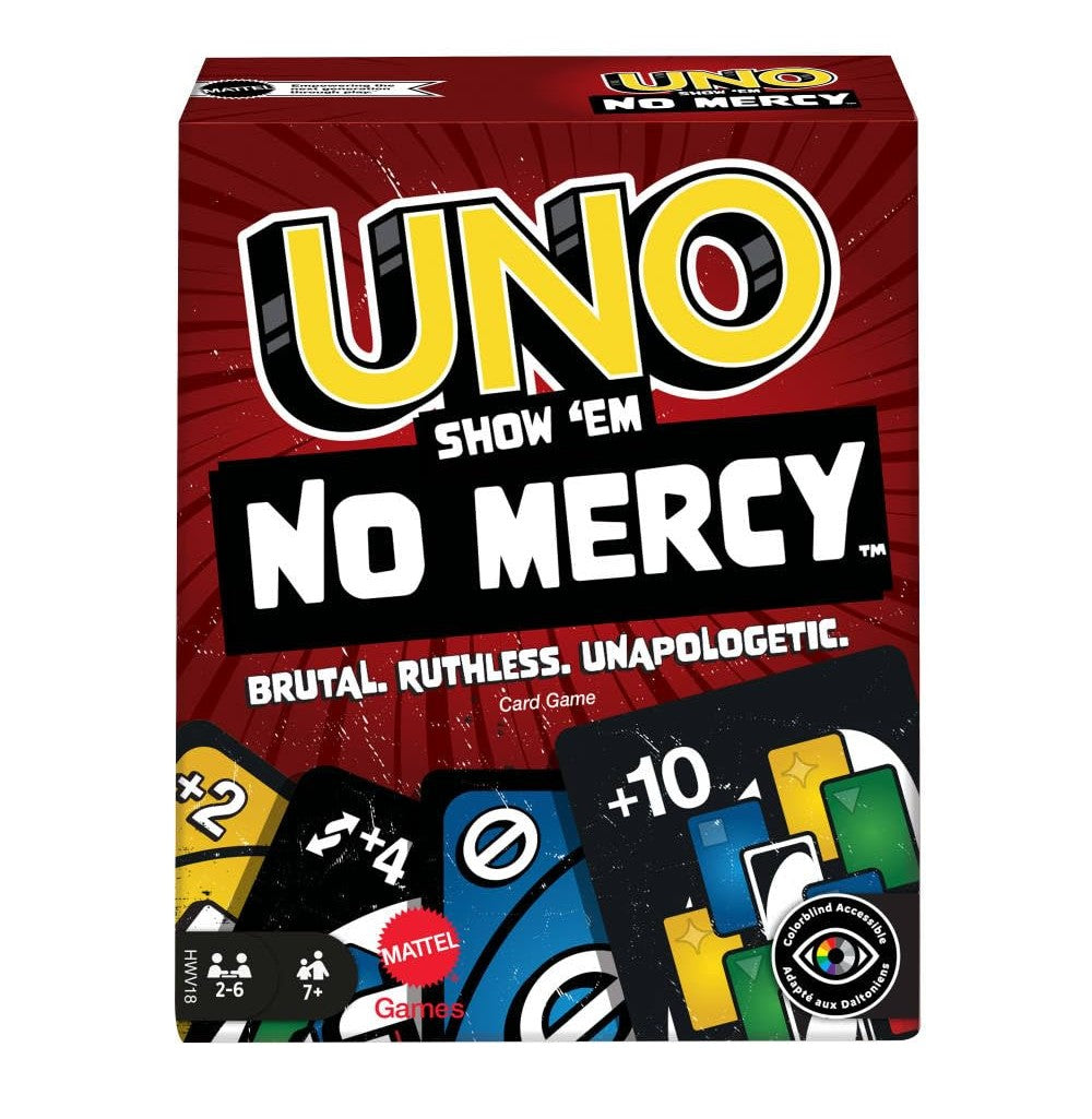 UNO Show 'em No Mercy: The Ultimate Brutal Card Game for Family Fun