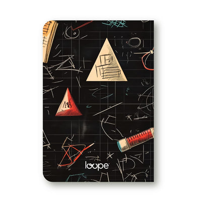 imagLoope The Notebook Of Mastermind Ruled A5 Foil Notebook