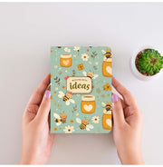 image //www.c...Loope Buzzing With Ideas Unruled A6 Foil Notebook