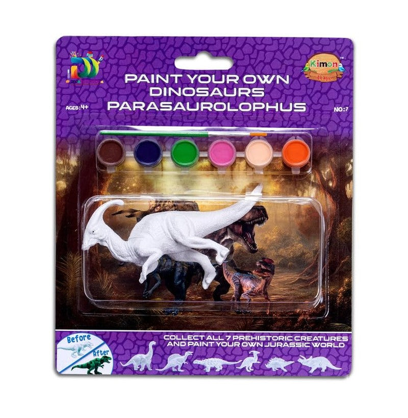 Paint Your Dino  - Parasaurolophus - No. 7