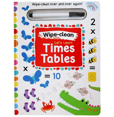 imagLet`s Learn Times Tables Wipe clean Board book Sandcastle Books Ltd