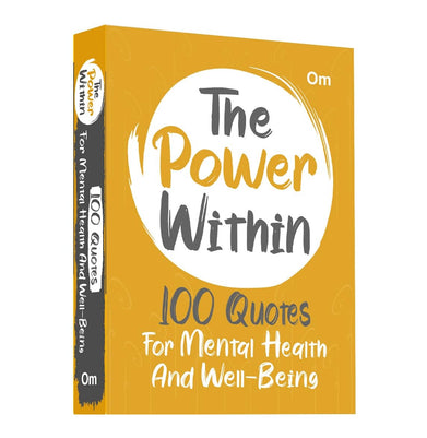 imagThe Power Within 100 Quotes For Mental Health And Well-Being Hb
