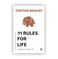 imag111 Rules For Life 11 Rules For Life : Secrets to Level Up Paperback , Books, BOOKS5, December Book Sale, New & Noteworthy Non Fiction, Non Fiction, self development books, Self Improvement, WBD2025 crossword.in