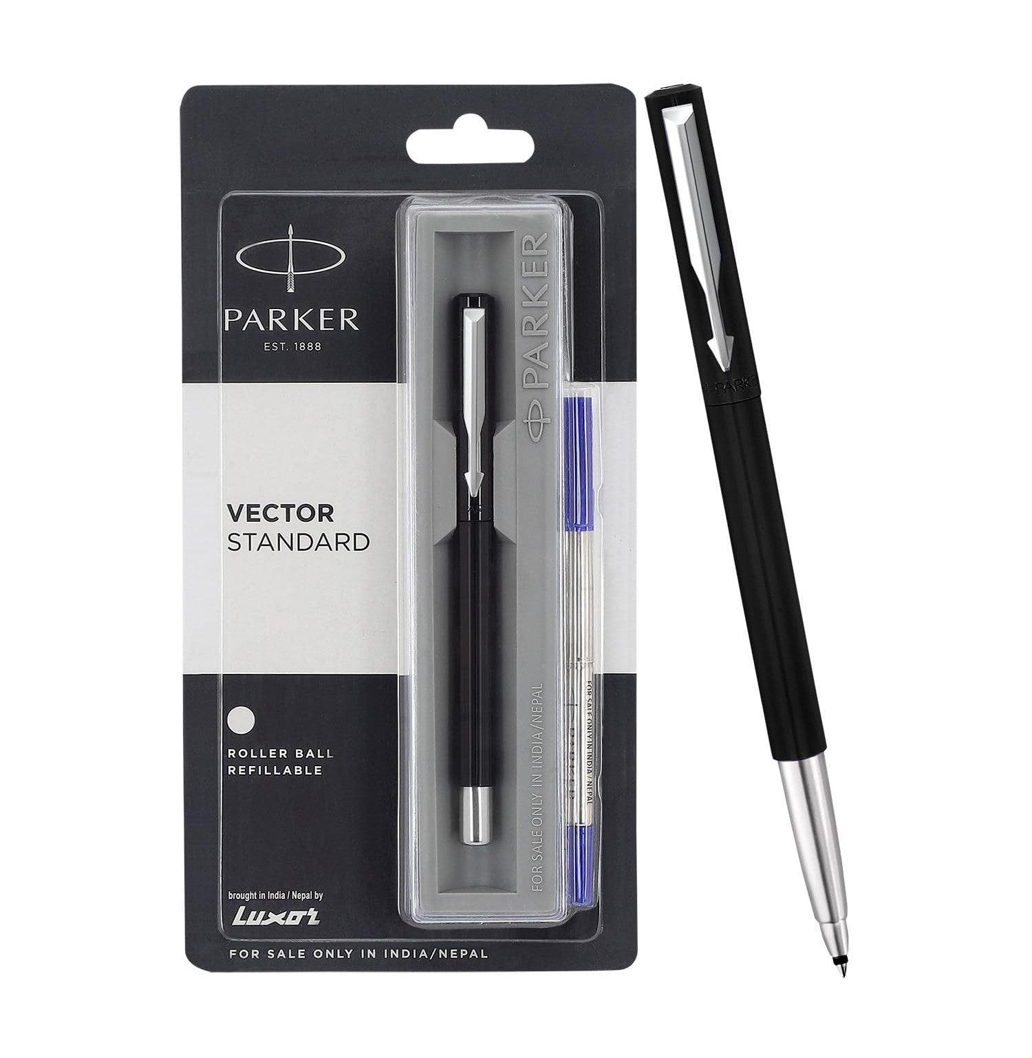 Parker Vector Metallix Turquoise Rollerball Pen & Colorful Notebook Gift Set
