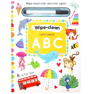 imagLet`s Learn A B C Wipe clean Board book Sandcastle Books Ltd