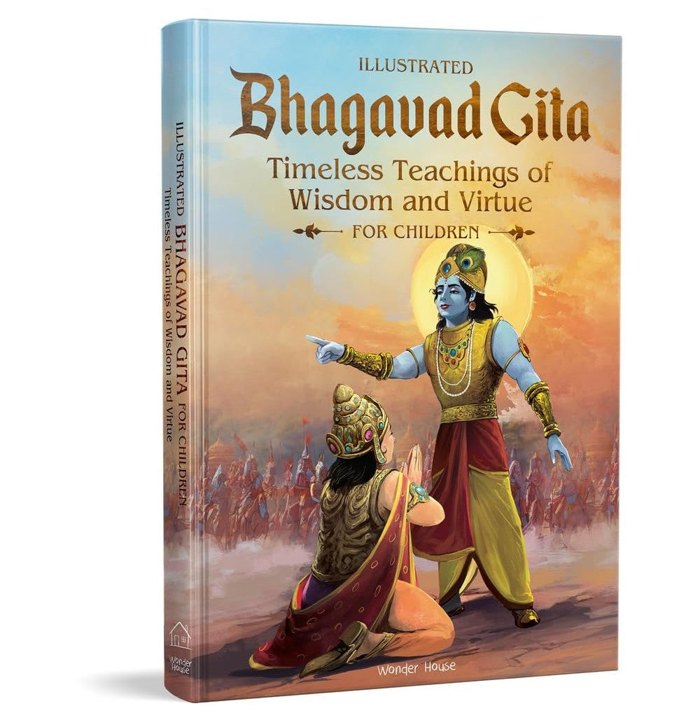 Illustrated Bhagavad Gita For Children-Timeless Teachings Of Wisdom And Virtue- Shubha Vilas