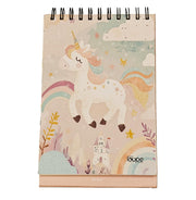 imagLoope Kids Sketch Pad A5 Calendar Type – Unicorn Theme