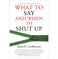 imag1What To Say And When To Shut Up - Paperback buy online at crossword.in