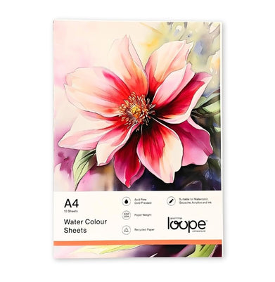 imagWater Color Loose Sheets - A4 - 10LF - 200GSM