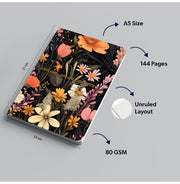 image //www.c...Loope Explore Dream Discover Unruled A5 Foil Notebook