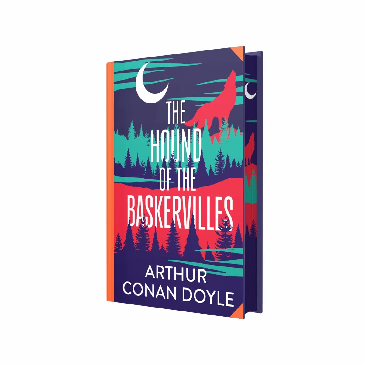 The Hound Of The Baskervilles By Arthur Conan Doyle : Wilco Classics Sprayed Edge Premium Hardback Edition