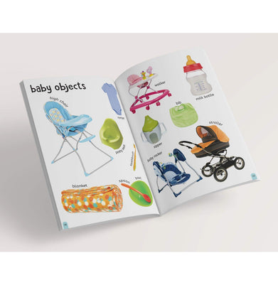 imagMy First 500 Words: Early Learning Picture Book to learn Alphabet Numbers Shapes and Colours Transport Birds and Animals Professions Opposite Words Action Words Parts of the body and Objects Around Us. Paperback Wonder House Books