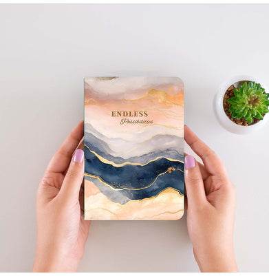 imagLoope Endless Possibilities Unruled A6 Foil Notebook