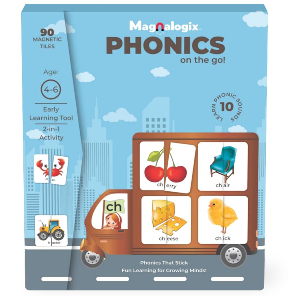 Phonics Adventure Kits: ToycraftMagnalogix OnTheGo Learning Set