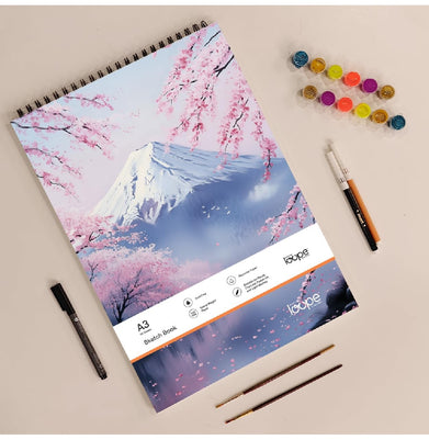 imagLoope Sketch Pad A3 50 Sheets - Japan Theme