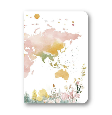 imagA5 Sketch Book World Map