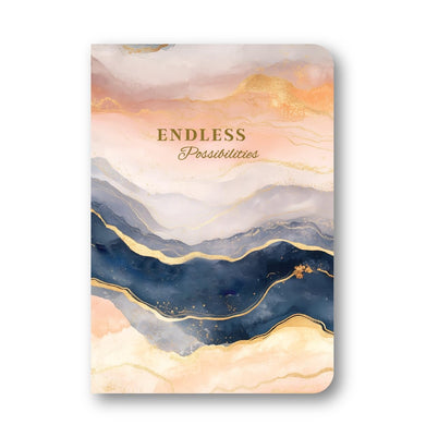 imagLoope Endless Possibilities Unruled A6 Foil Notebook