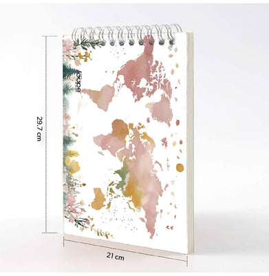 imagLoope Kids Sketch Pad A4 Calender Type Travel