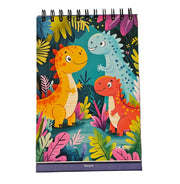 imagLoope Kids Sketch Pad A4 Calender Type Dino