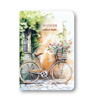 imagLoope - Wander Without Limits - A5 Ruled Notebook