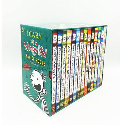 imagDiary of a Wimpy Kid : Box of Books Books 1 : 13 + DIY book Paperback Jeff Kinney 6-8 Years, 9-12 Years, Books, BOOKS5, December Book Sale, Diary Of A Wimpy Kid Box Of Books Set Of 14 , Kids Books, Kids Fiction, Non Discounted Products, WBD2025 crossword.in