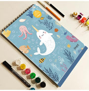 image //www.c...Loope Kids Sketch Pad A4 Calender Type Ocean