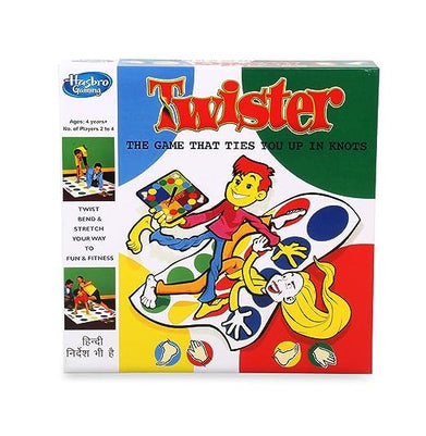 imagHasbro Gaming Twister Party Game for Family and Kids - Multicolour 10%OFF, 6-8 Years Stationery & Gifts, 9-12 Years Stationery & Gifts, Activity, Activity And Puzzles, Beyond Books, Board Games, General Stationery, Hasbro, Hasbro Gaming Twister Party Game for Family and Kids - Multicolour , Stationery & Gifts crossword.in