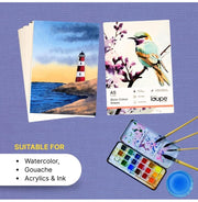 image //www.c...Loope Water Color Loose Sheets - A5 -  20Lf - 200Gsm