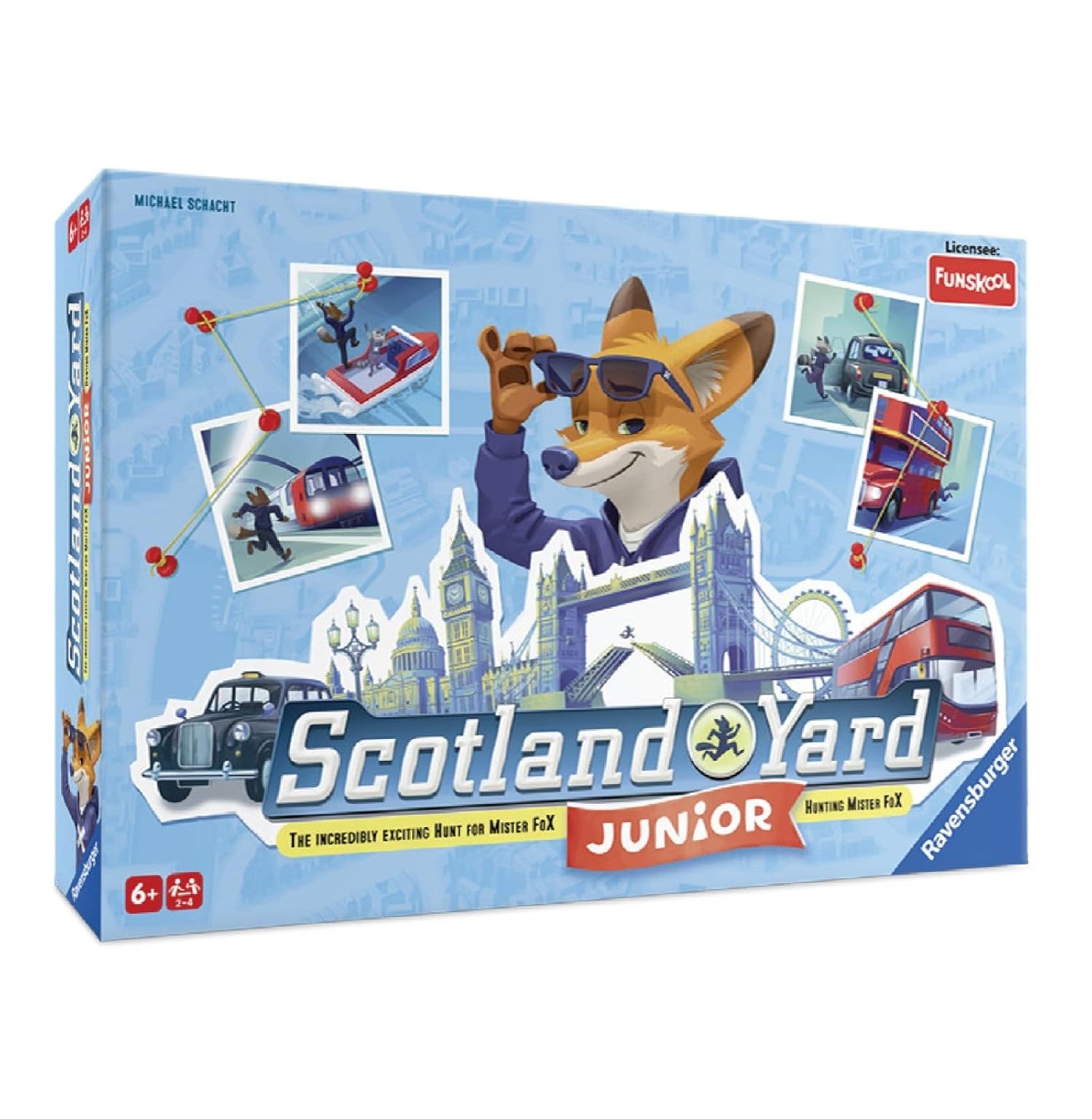 Scotland Yard Junior: A Detective Adventure For Young Sleuths
