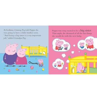 imagPeppa Pig: Peppa and the New Baby Board book Peppa Pig