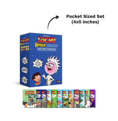 imagSochu Series 2 Feelings Edition Pocket Sized Set : New Age Story Books for 4:12 Years : 21st century skills and ideas through engaging stories! Perfect Paperback Chetan Vohra; Deven Gandhi and Vilas Algude