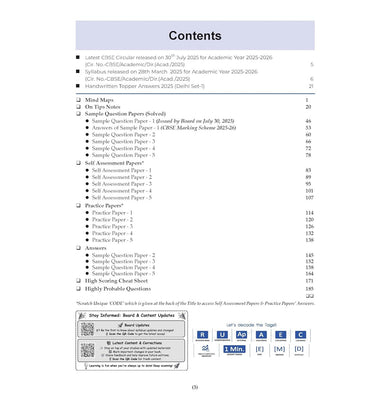 imagOswaal CBSE 15 Sample Question Papers Class 10 Social Science for 2026 Board Exam