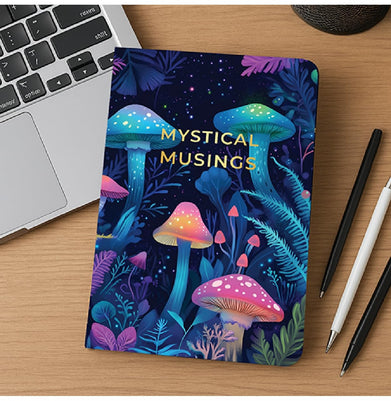imagLoope Mystical Musings Unruled A5 Foil Notebook