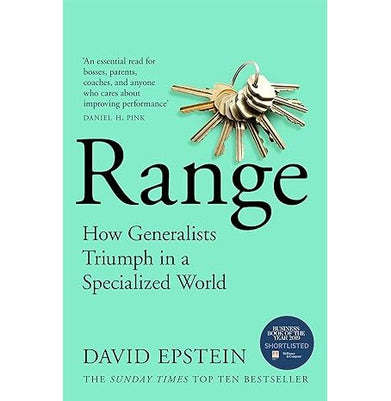 imagRange: How Generalists Triumph in a Specialize Books, BOOKS5, December Book Sale, mind body spirit, Non Fiction, Range: How Generalists Triumph in a Specialize, WBD2025 crossword.in