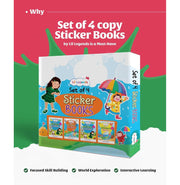 image //www.c...Oswaal Lil Legend Gift Set: Boxset of 4 Sticker Books for Kids | Shapes, Numbers, Animals and Alphabets | Ideal for Ages 3+