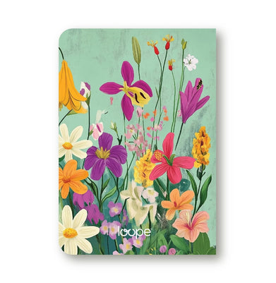 imagLoope A Garden Of Ideas Unruled A6 Foil Notebook