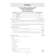 image //www.c...Oswaal CBSE 15 Sample Question Papers Class 10 English Communicative for 2026 Board Exam