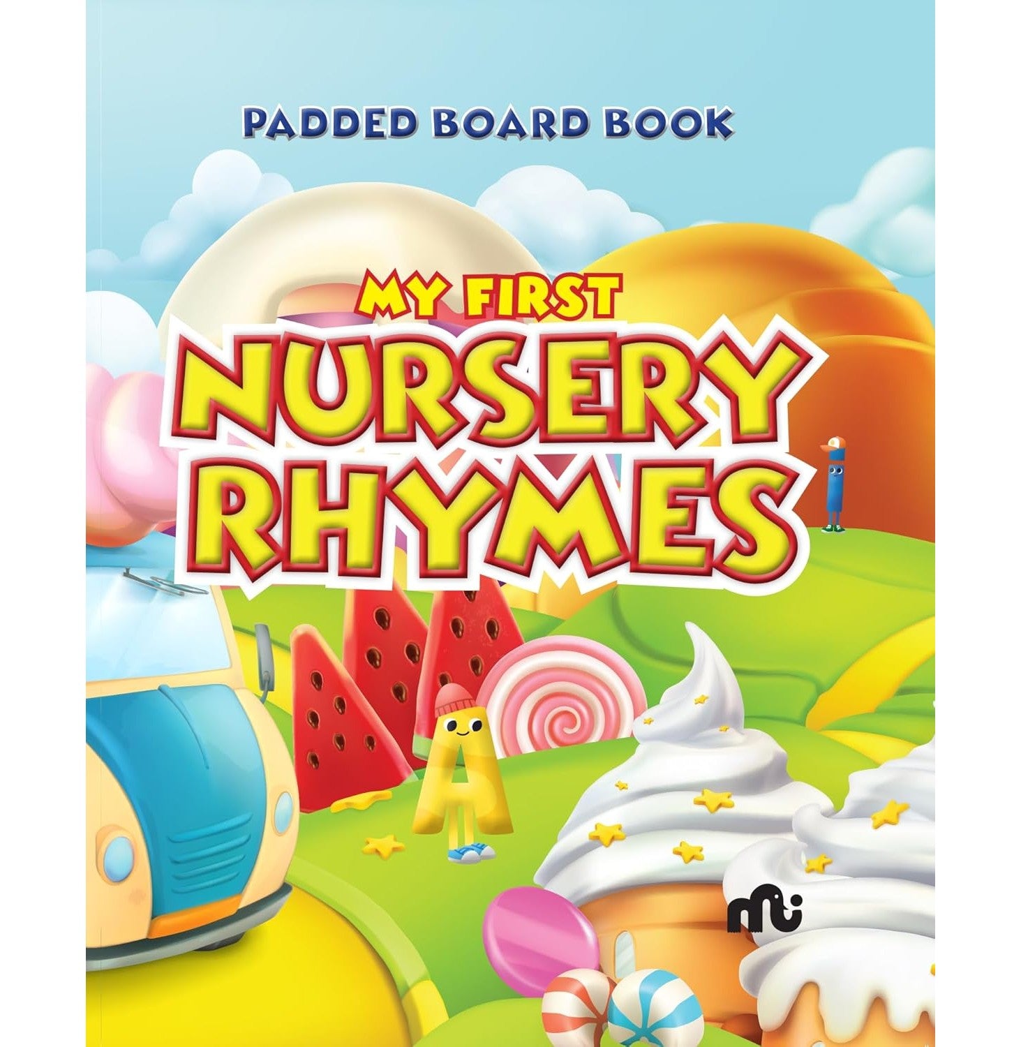 Paded Board Bok My First Nursery Rhymes