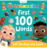 image //www.c...Cocomelon First 100 Words Lift-The-Flap Book