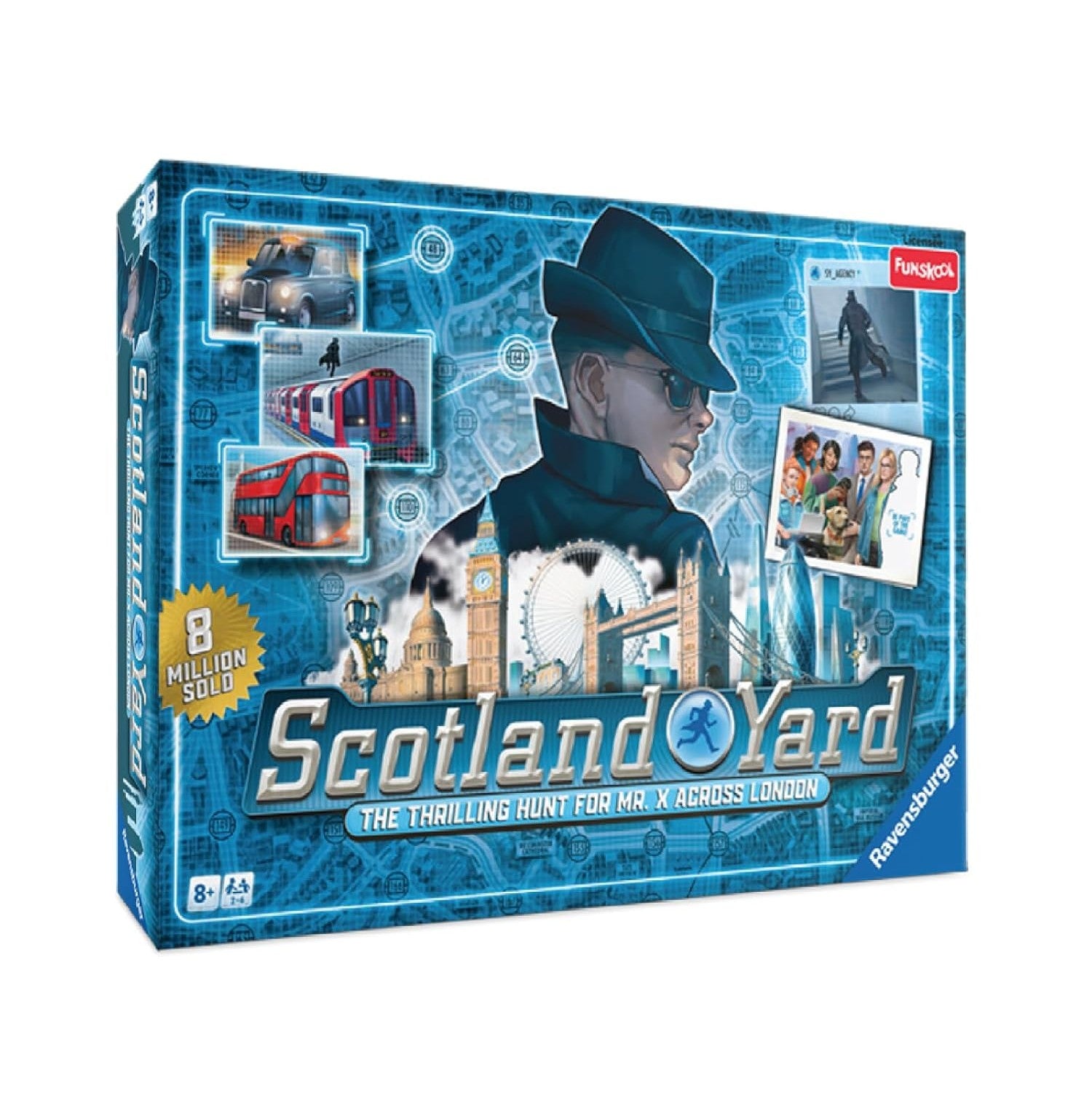 Scotland Yard Deluxe: The Ultimate Detective Chase Game
