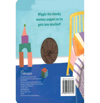imagFinger Puppet Book : Cheeky Monkey Puppet as He Gets into Mischief Hardcover Parragon