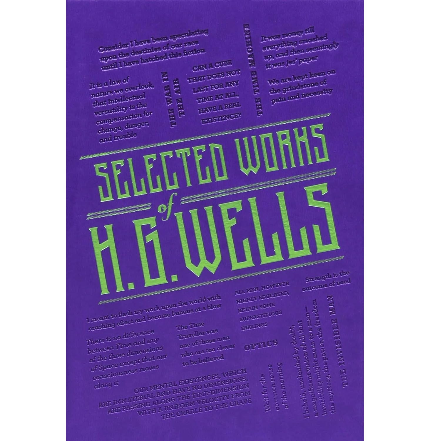 Selected Works Of H. G. W